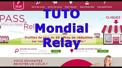 mondial relay suivre un colis